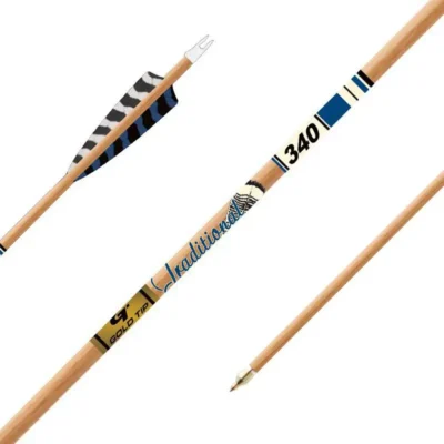 Gold Tip Traditional XT Arrows 500 5 in. Feathers 6 pk.