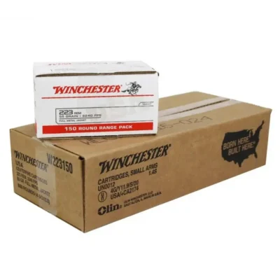 Lake City .223 Rem 55gr FMJ 600 Round Case (4-150 round boxes)
