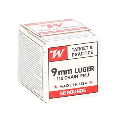 WN GOV 9MM AMMO 115GR FMJ 1000 Round Case