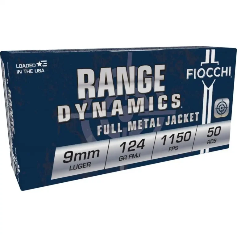 FIOCCHI 9MM LUGER 124GR FMJ 1000 RD CASE FIOCCHI 9MM LUGER 124GR FMJ 1000 RD CASE