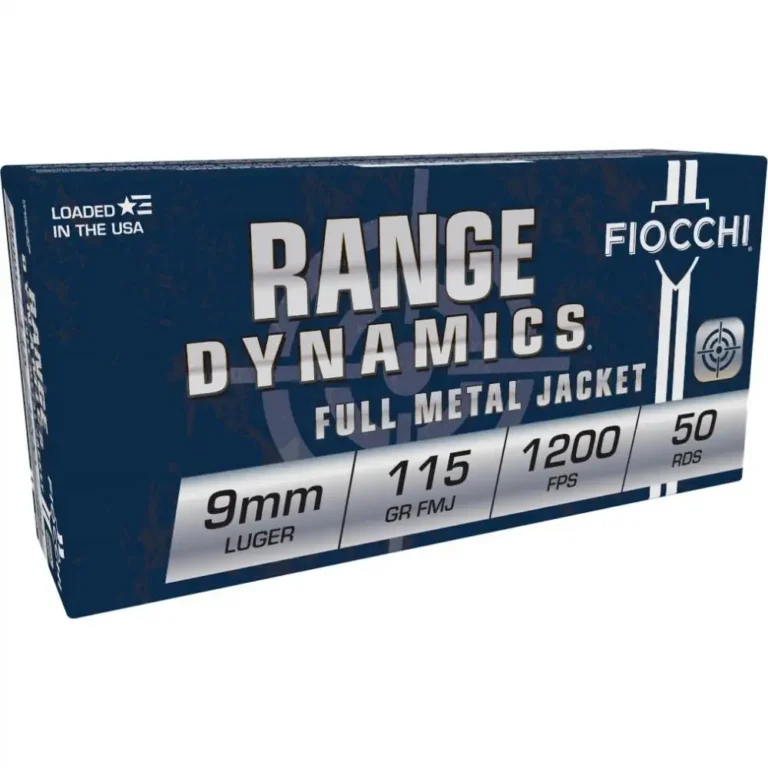 FIOCCHI 9MM LUGER 115GR FMJ 1000 Round Case FIOCCHI 9MM LUGER 115GR FMJ 1000 Round Case
