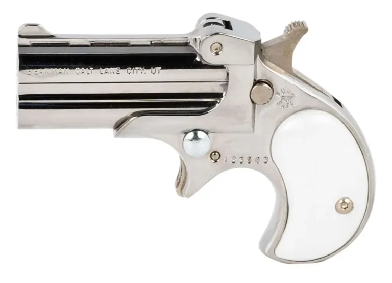 COBRA PISTOL/BEARMAN IND CL22MCP   22 Mag 2.4″ 2rds Chrome W/Pearl Grips