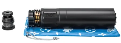 GRIFFIN SUPPRESSOR OPTIMUS 6 DUAL LOK BLK