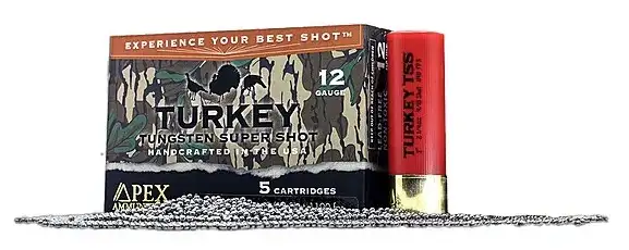 MOak GL Turkey 12GA 3″ 2.25oz TSS #9/#10 5/Bx