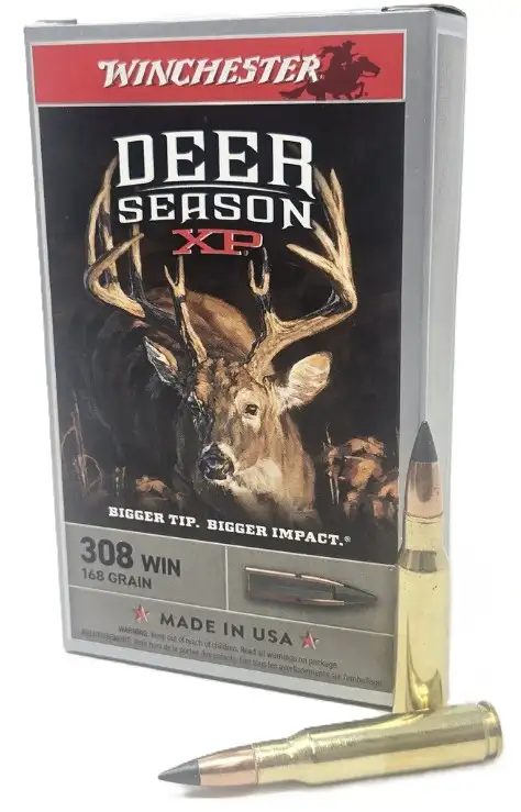 Deer Season XP .308 Win 168gr 20/Bx