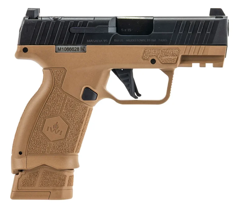 IWI MASADA SLIM ELITE 9MM 3.4 COYOTE 13/17RD IWI MASADA SLIM ELITE 9MM 3.4 COYOTE 13/17RD
