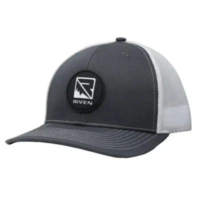 Higdon Riven Logo Patch Hat Gray/White