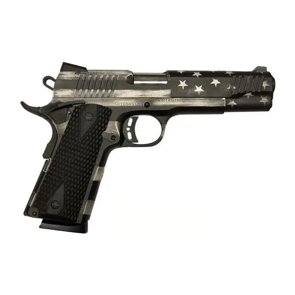 CITADEL 45ACP 1911-A1 MSP USG Grey Scale Cera BLK G10 W/ AMMO CAN