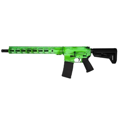 Shark Coast Anime 15 5.56 Green AR-CA Comp 16” Brl 10rd