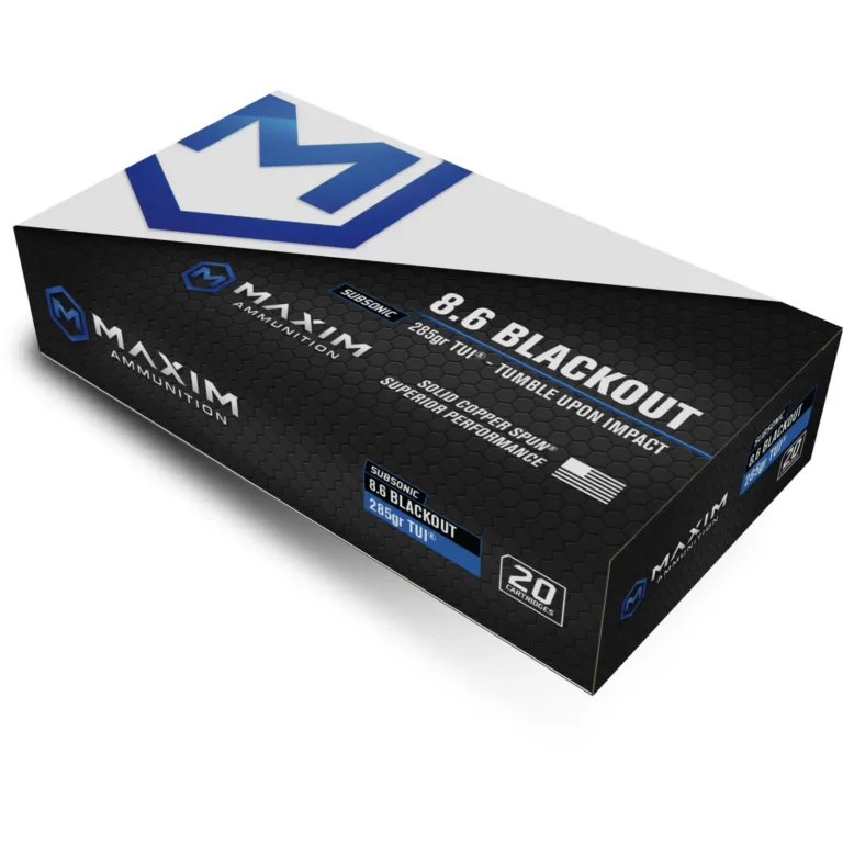 MAXIM 8.6 BLK 235GR TUI SBA 20/200 MAXIM 8.6 BLK 235GR TUI SBA 20/200