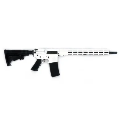GLFA 223 Wylde Rifle White Cerakote (1)10rd magazine w/ Juggernaut  CA