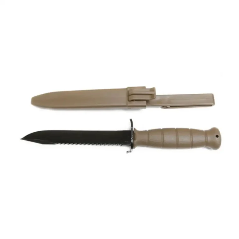 Field Knife Dark Earth w/Saw Field Knife Dark Earth w/Saw
