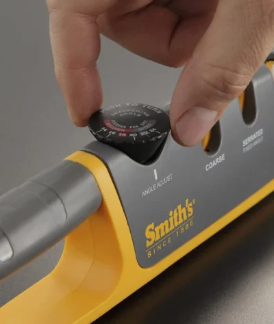 Smith’s Adjustable Angle Pull-Thru Knife Sharpener