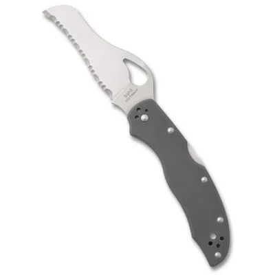 SPYDERCO GOONEY 3.44″ GRAY