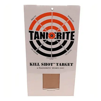 Tannerite Kill Shot Bundle-4 cardboard bulls eye targets