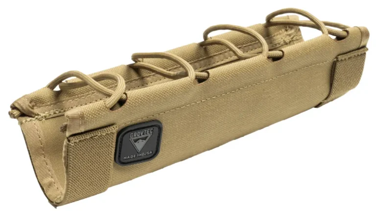 Grovtec US Rail Wrap 8″, Coyote Brown. Extra Length Wrap for Grip Coverage. Designed to Wrap Around a Handguard or Non AR Forearms. Made from Durable LASER CUT 1000D CORDURA® + 550 Paracord. GTAC368 Grovtec US Rail Wrap 8″, Coyote Brown. Extra Length Wrap for Grip Coverage. Designed to Wrap Around a Handguard or Non AR Forearms. Made from Durable LASER CUT 1000D CORDURA® + 550 Paracord. GTAC368