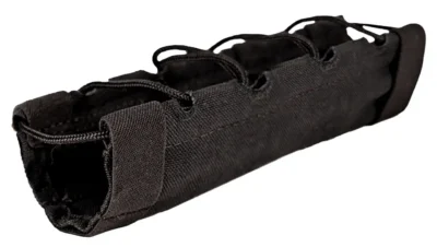 Grovtec US Rail Wrap 8″ Black. Extra length rail wrap for even more grip coverage. Designed to Wrap Around a Handguard or Non AR Forearms. Made from Durable LASER CUT 1000D CORDURA® + 550 Paracord.