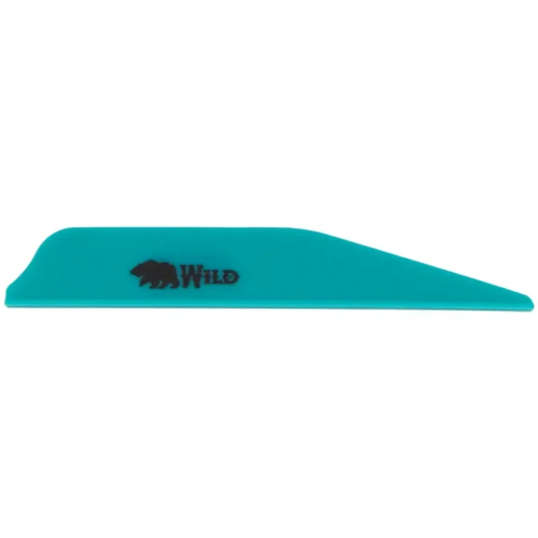 Bohning Wild Vanes 3 in. Teal 100 pk. Bohning Wild Vanes 3 in. Teal 100 pk.