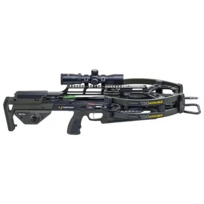 TenPoint TX Ultra 26.5 Crossbow Package ACUslide MAXX RangeMaster 100 Scope Moss Green