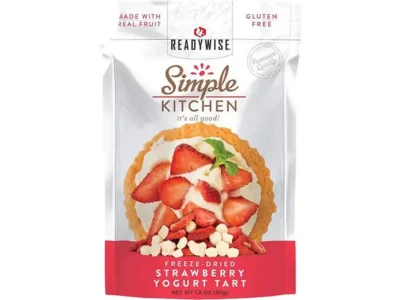 Readywise Simple Kitchen Strawberry Yogurt Tart