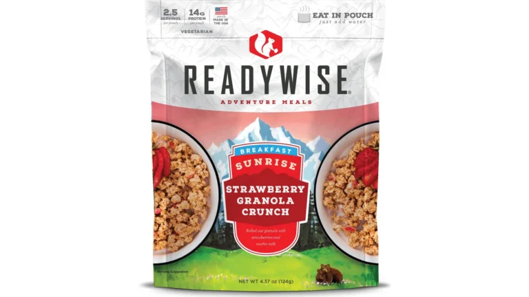 ReadyWise CP Strawberry Granola Crunch Single Serve ReadyWise CP Strawberry Granola Crunch Single Serve