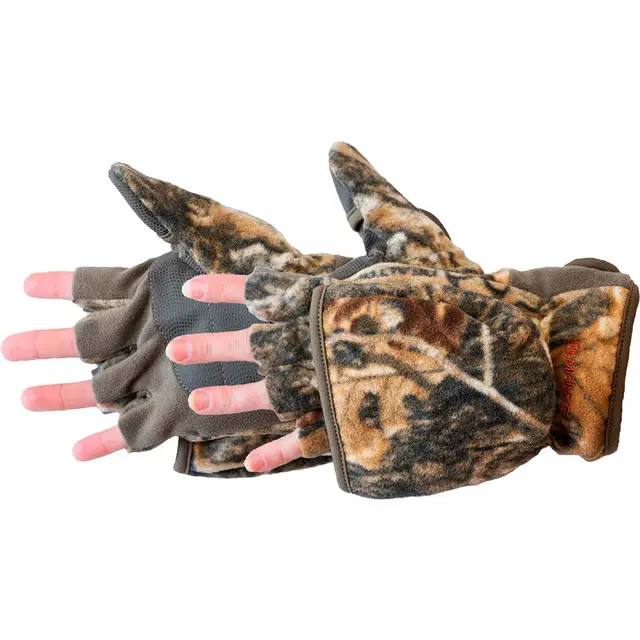Manzella Youth Bowhunter Convertible Glove Realtree Edge (RXE) SM Manzella Youth Bowhunter Convertible Glove Realtree Edge (RXE) SM