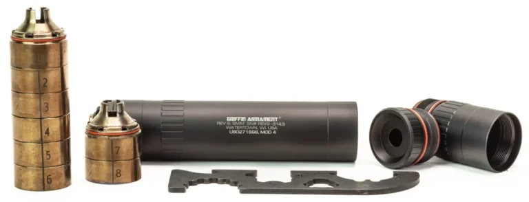 GRIFFIN SUPPRESSOR REVOLUTION 9 MOD 4 BLK GRIFFIN SUPPRESSOR REVOLUTION 9 MOD 4 BLK