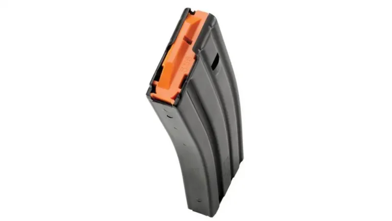 10RD BODY LIMITED TO 5RD – .223/5.56 DURAMAG SS – BLACK/ORANGE MAGAZINE 10RD BODY LIMITED TO 5RD – .223/5.56 DURAMAG SS – BLACK/ORANGE MAGAZINE
