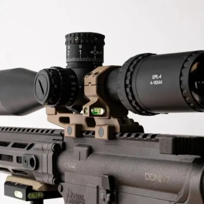 Bravo 35mm cantilever mount (1.50”) with co-linear bubble level FDE