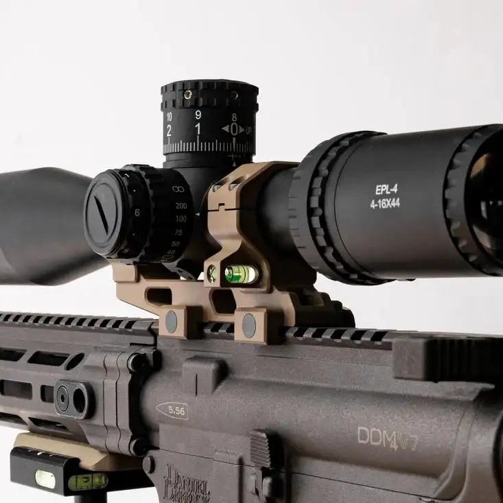 Bravo 35mm cantilever mount (1.50”) with co-linear bubble level FDE