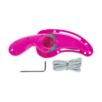 CRKT Bear Claw Pink w/Veff Serrations 2.39in Fixed