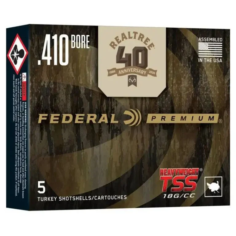 FEDERAL HEAVYWEIGHT TSS Realtree 40th Anniv 410 3 IN 13/16OZ #9 5 ROUNDS