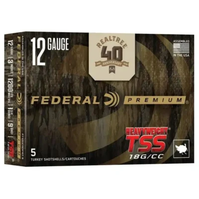FEDERAL HEAVYWEIGHT TSS Realtree 40th Anniv 12GA 3 IN 1 3/4OZ #9 5 ROUNDS