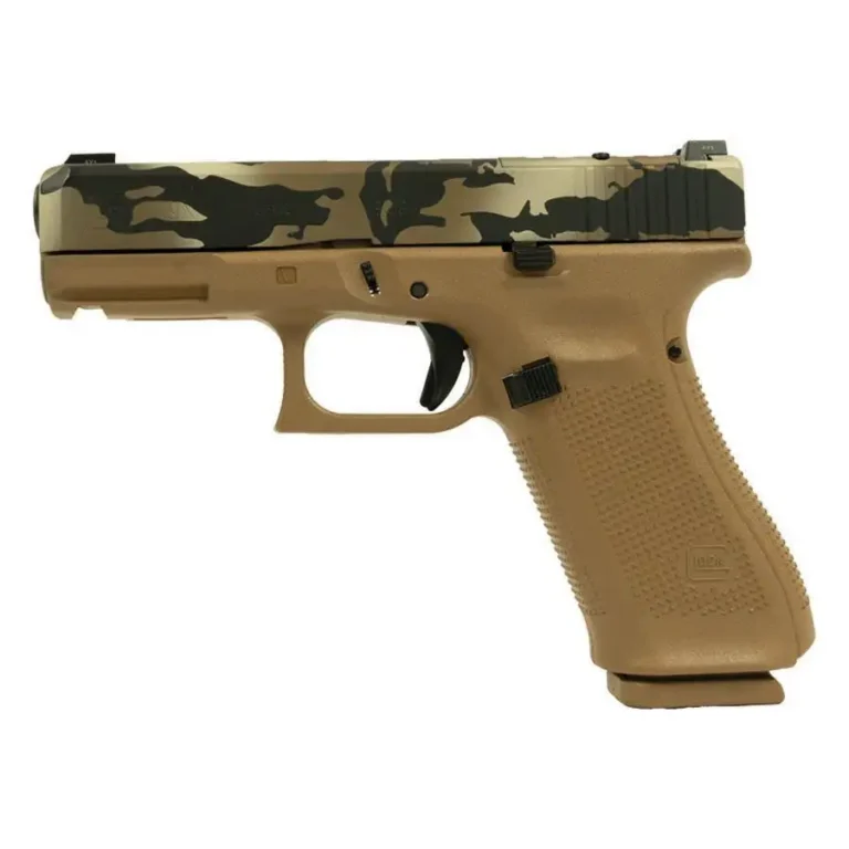 GLOCK 19X (V) 9MM GNS COMM 17RD CAMO QUAD PORT BARREL OPTIC READY GLOCK 19X (V) 9MM GNS COMM 17RD CAMO QUAD PORT BARREL OPTIC READY