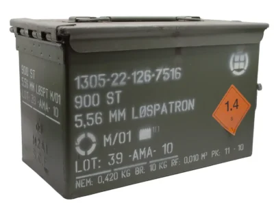 GO DENEX 5.56X45MM M200 BLANKS 1100 M2A1 CAN