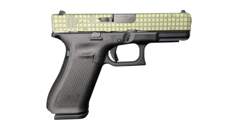 GLOCK 45 V DNC 9MM PISTOL 4″ BLACK-BLK/GRN SLIDE FXD 3-17RD MAGS GLOCK 45 V DNC 9MM PISTOL 4″ BLACK-BLK/GRN SLIDE FXD 3-17RD MAGS