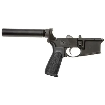 BLEM PISTOL LOWER RECEIVER WITH RECEIVER EXTENSION BLEM PISTOL LOWER REC W/ RECEIVER EXTENSION BLACK