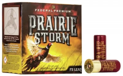 Federal PF154FS6 Prairie Storm  12 Gauge 2.75″ 1 1/4 oz 6 Shot 25 Bx/ 10 Cs