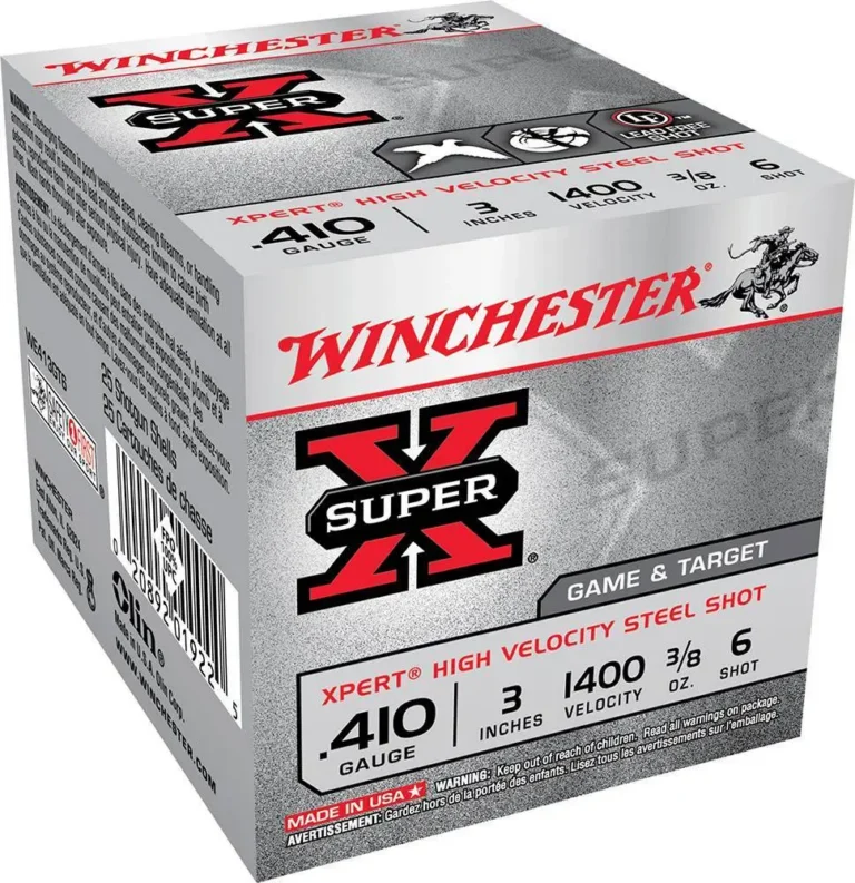 SuperX 410Ga 3″ 3/8oz HV LF #6 SuperX 410Ga 3″ 3/8oz HV LF #6