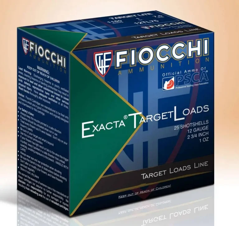 Fiocchi 12TL75 Exacta Little Rino 12 Gauge 2.75″ 1 oz 7.5 Shot 25 Bx/ 10 Cs Fiocchi 12TL75 Exacta Little Rino 12 Gauge 2.75″ 1 oz 7.5 Shot 25 Bx/ 10 Cs