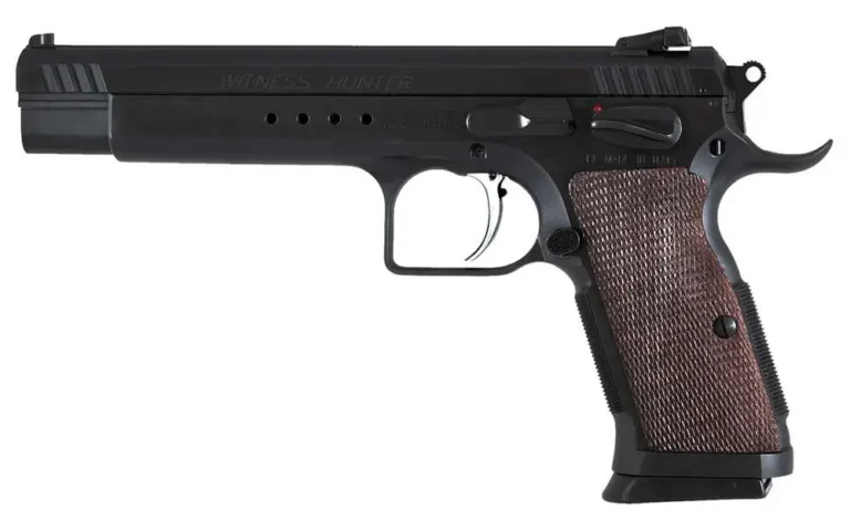 EAA 600252 Witness Hunter 10mm Auto 6″ 15+1 Blued Wood Grip EAA 600252 Witness Hunter 10mm Auto 6″ 15+1 Blued Wood Grip