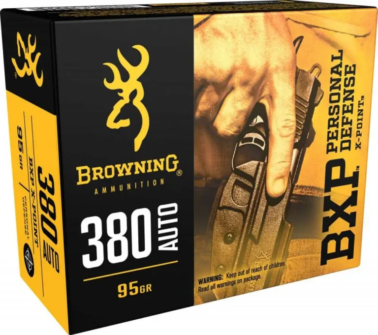 Browning Ammo B191703801 BXP 380 ACP 95 gr Hollow Point (HP) 20 Bx/ 10 Cs Browning Ammo B191703801 BXP 380 ACP 95 gr Hollow Point (HP) 20 Bx/ 10 Cs