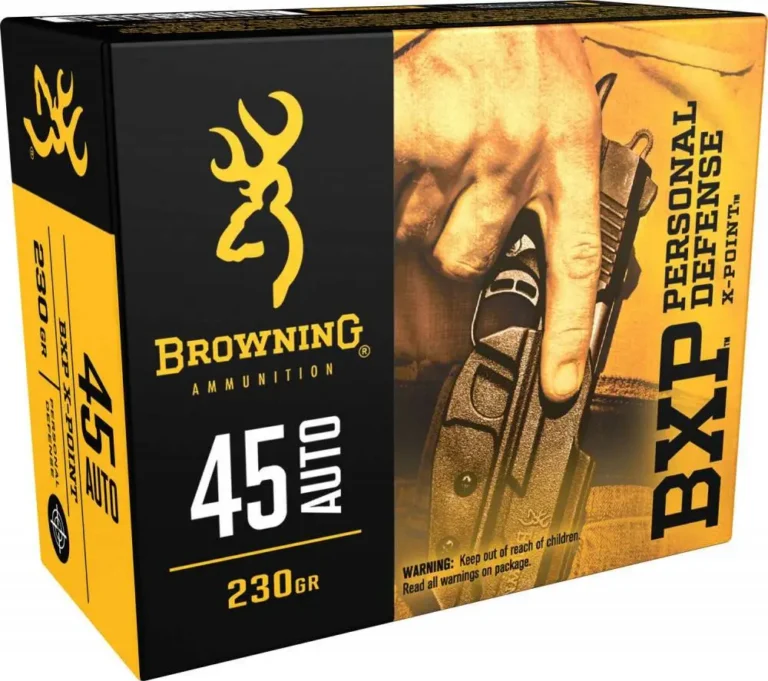 Browning Ammo B191700451 BXP 45 ACP 230 gr Hollow Point (HP) 20 Bx/ 10 Cs Browning Ammo B191700451 BXP 45 ACP 230 gr Hollow Point (HP) 20 Bx/ 10 Cs