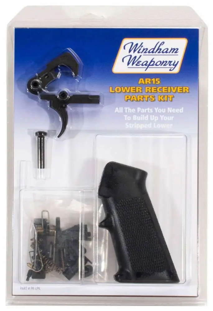 Windham Weaponry PKLPK Lower Receiver Parts Kit AR-15 Steel/Aluminum Clamshell P