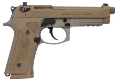 Beretta USA J92M9A3M M9A3 Italy Type F 9mm Luger 5″ 17+1 Flat Dark Earth Cerakot