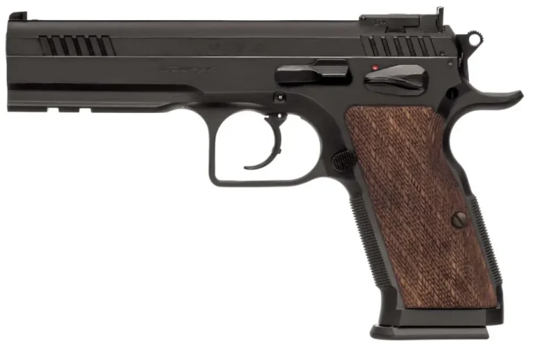 EAA 600595 Witness Elite Stock 3 9mm Luger 4.75″ 17+1 Blued Walnut Grip EAA 600595 Witness Elite Stock 3 9mm Luger 4.75″ 17+1 Blued Walnut Grip