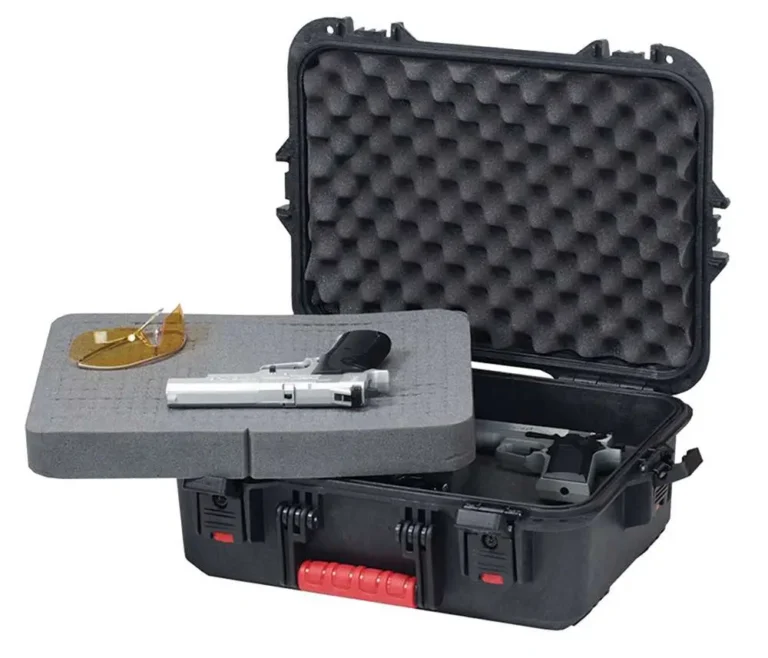 Plano 108021 All Weather Pistol/Accessory Hard Case Plastic Black w/Latches Plano 108021 All Weather Pistol/Accessory Hard Case Plastic Black w/Latches
