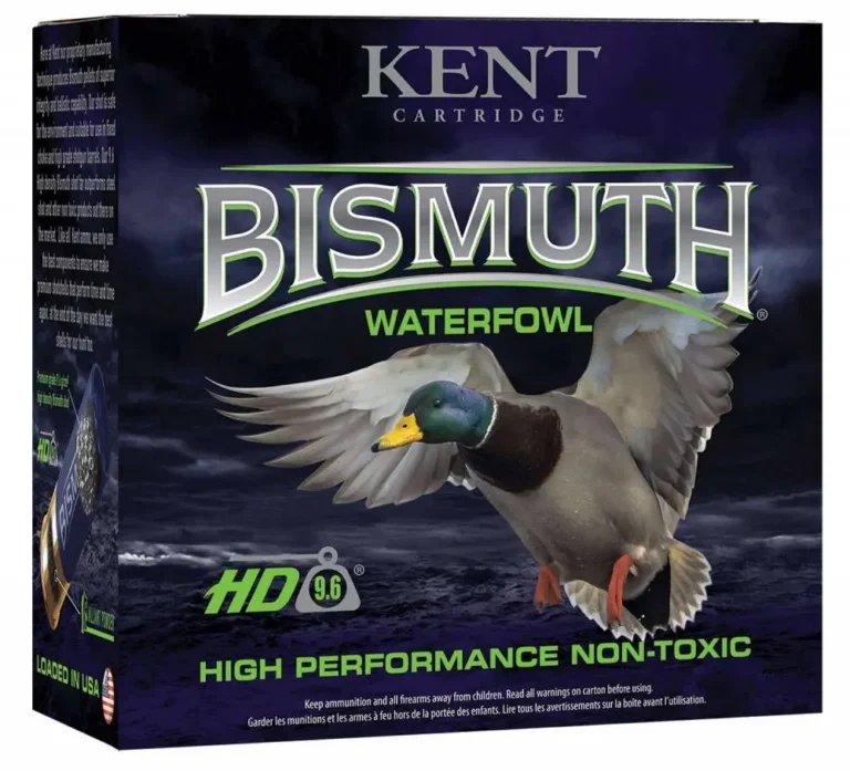 Kent Cartridge B1235W423 Bismuth Waterfowl 12 Gauge 3.50″ 1 1/2 oz 3 Shot 25 Bx/
