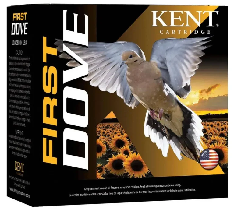 Kent Cartridge K20D2475 First Dove 20 Gauge 2.75″ 7/8 oz 7.5 Shot 25 Bx/ 10 Cs