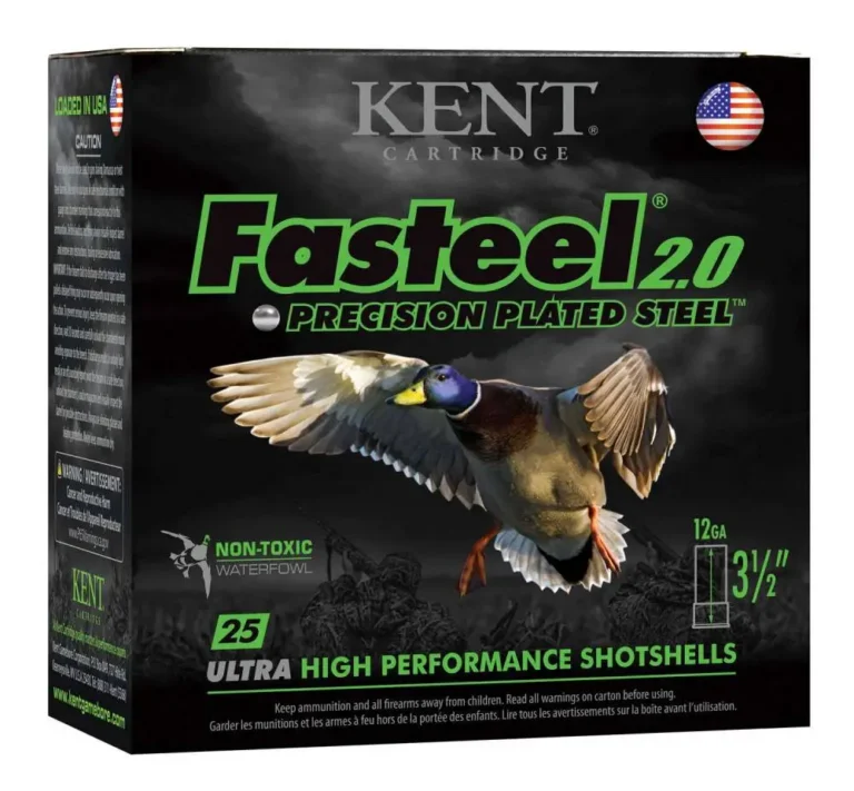 Kent Cartridge K1235FS36BB Fasteel 2.0 12 Gauge 3.5″ 1-1/4 oz BB Shot 25 Bx/ 10 Kent Cartridge K1235FS36BB Fasteel 2.0 12 Gauge 3.5″ 1-1/4 oz BB Shot 25 Bx/ 10